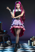 EAH Raven Queen Cosplay Costume Top Skirt Set with Waistband and Bracelets EAH Raven Queen Cosplay Costume Top Skirt Set with Waistband and Bracelets