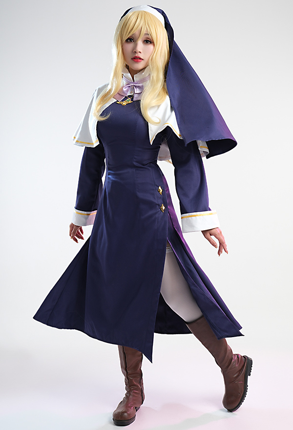 dress of a nun Nun Habit & Collar Accessory Kit – AbracadabraNYC main image 0