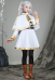 Friren: Beyond Journey's End Friren Cosplay Costume Dress and Cloak with Belt and Elf Ears