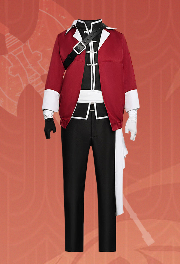 Friren: Beyond Journey's End Stark Cosplay Costume undergrament and pants with jacket belt