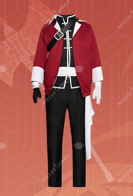 Friren: Beyond Journey's End Stark Cosplay Costume undergrament and pants with jacket belt