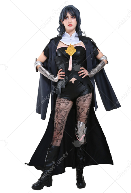 Fire Emblem Three Houses Byleth Female Main Protagonist Cosplay Costume Uniform