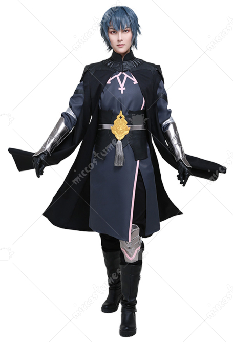 Fire Emblem Three Houses Byleth Male Main Protagonist Cosplay Costume Uniform