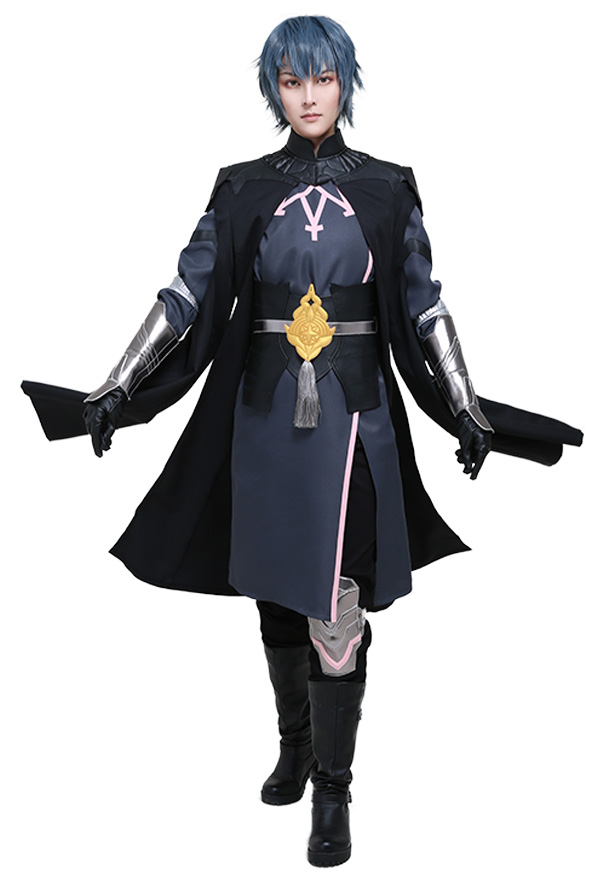 Fire Emblem Three Houses Costume de Cosplay Héros Byleth Uniforme