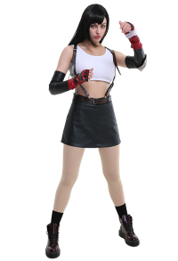 New FF VII Remake Tife Lockhart Cosplay Costume