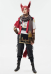 FF XIV G'raha Tia Cosplay Costume Unisex Casual Outfit Shirt and Pants with Jacket and Gloves