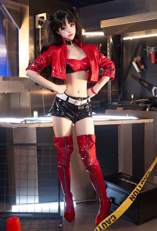 FSN Rin Racing Suit Cosplay Costume - Anime Cosplay | Top Quality