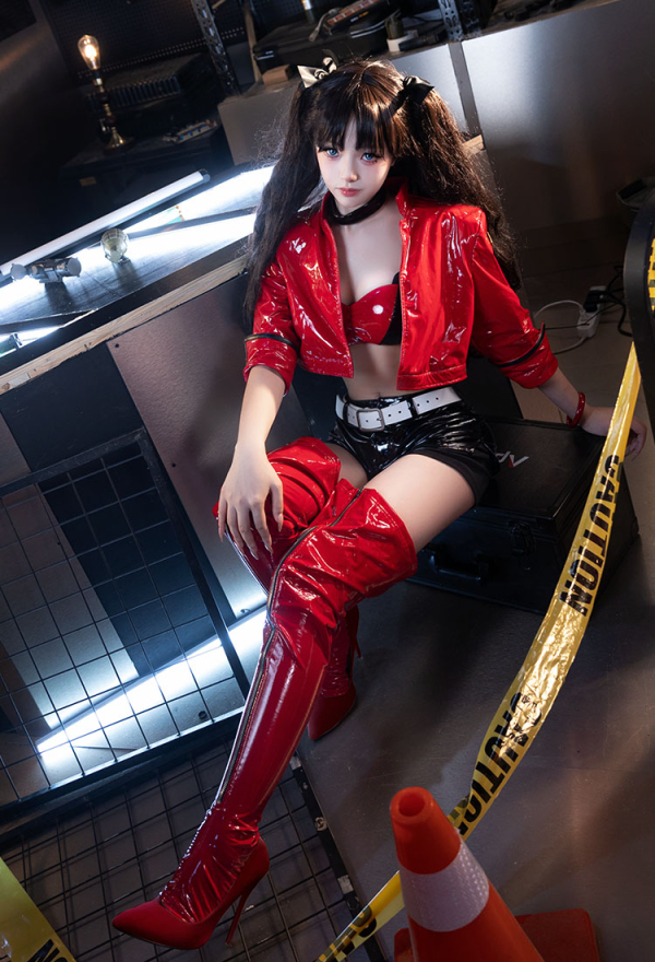 FSN Rin Racing Suit Cosplay Costume - Anime Cosplay | Top Quality