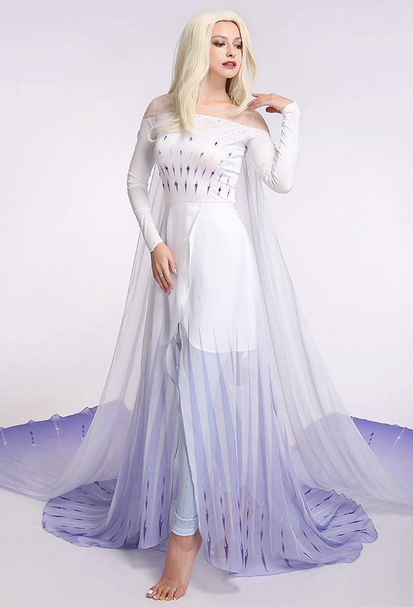 Costume Robe la Reine des neiges 2 Glace Elsa