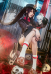 Genshin Impact Hu Tao Chinese Traditional Style Printed Cosplay Costume Outfit with Short Hat Legs Rings Collar