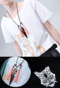 Xiao Cosplay Costume Set Intérieur pour Homme à Tendance