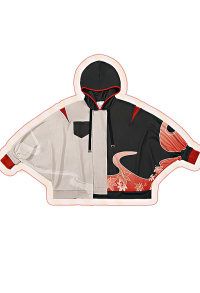 Genshin Impact Cosplay Kaedehara Kazuha Cosplay Kapuzenpullover Kostüm