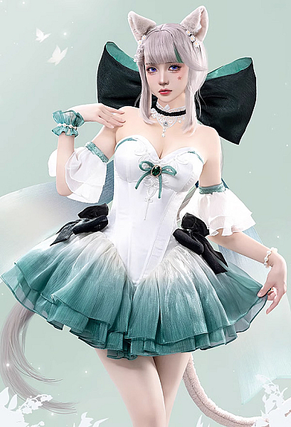 Lynette - Derivative Dress Set