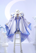 Genshin Impact Columbina Hyposelenia Cosplay Costume Lining and Outerwear with Eye Mask