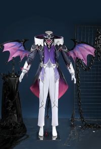 Genshin Impact Durin Cosplay Costume Lining and Coat with Pants