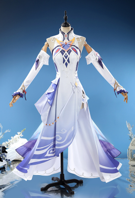 Genshin Impact Nicole Reeyn Cosplay Costume Dress with Sleeves and Hat