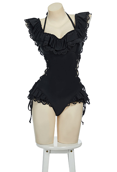 cute gothic swimsuit