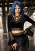Gothic Punk Dark Style Elegant Retro Ruffled Mini T Shirt Women Long Bell Sleeve Lace Sheer Crop Top Blouse V Neck Girls Short Top