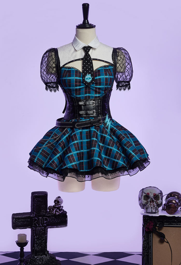 MH Frankie Derivative Gothic Dress Outfit - Cosplay Costume | Top Quality  Outfits for Sale