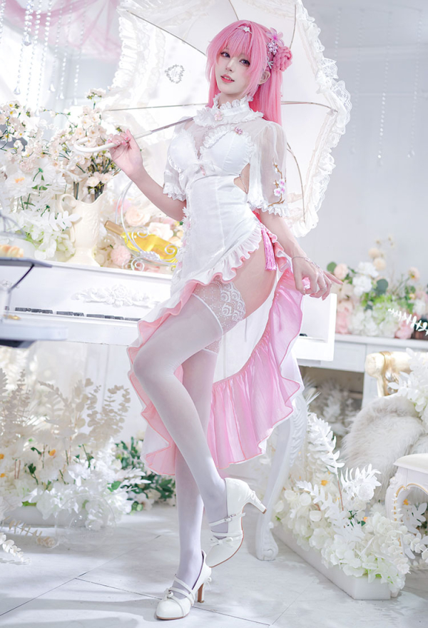 open lace back dress Goddess of Victory Nikke Noodle Stopper Figure: Dorothy Nostalgia main image 1