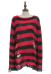 Gothic Sweater Broken Pullover Sweater Gothic Striped Punk Style Sweater