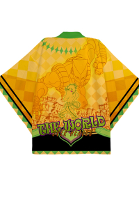 JJBA Dio Bulando The World Cosplay Kimono Jacke Cosplay Kostüm Japanisches Outfit Haori