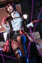 Honkai: Star Rail Kafka Cosplay Costume Shirt and Pants with Coat and Gloves