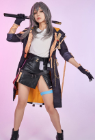 Honkai: Star Rail Trailblazer Female Stelle Cosplay Costume Top Skirt Set with Jacket