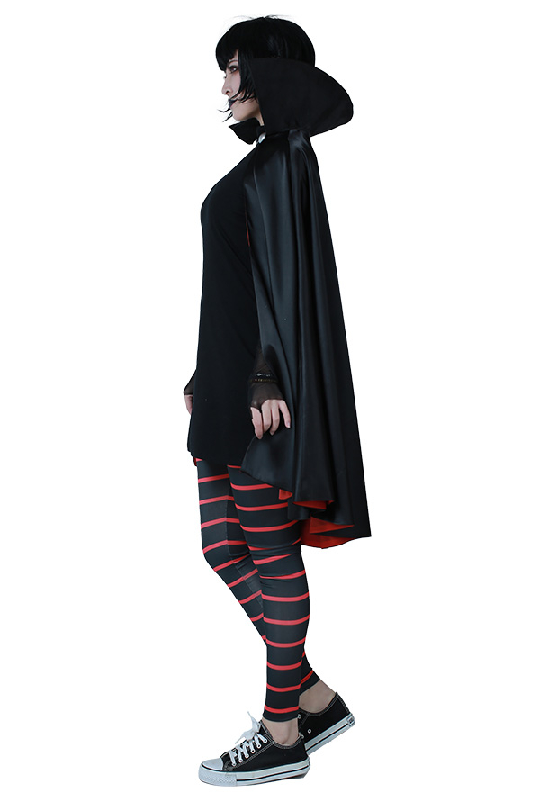 Hotel Transylvania Mavis Dracula Cosplay Costume with Cloak