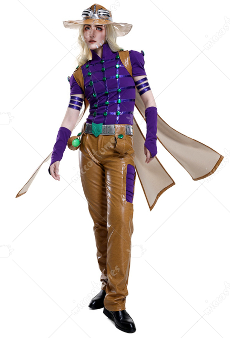 JJBA Steel Ball Run Julius Caesar Zeppeli SBR Gyro Zeppli Cosplay Kostüm