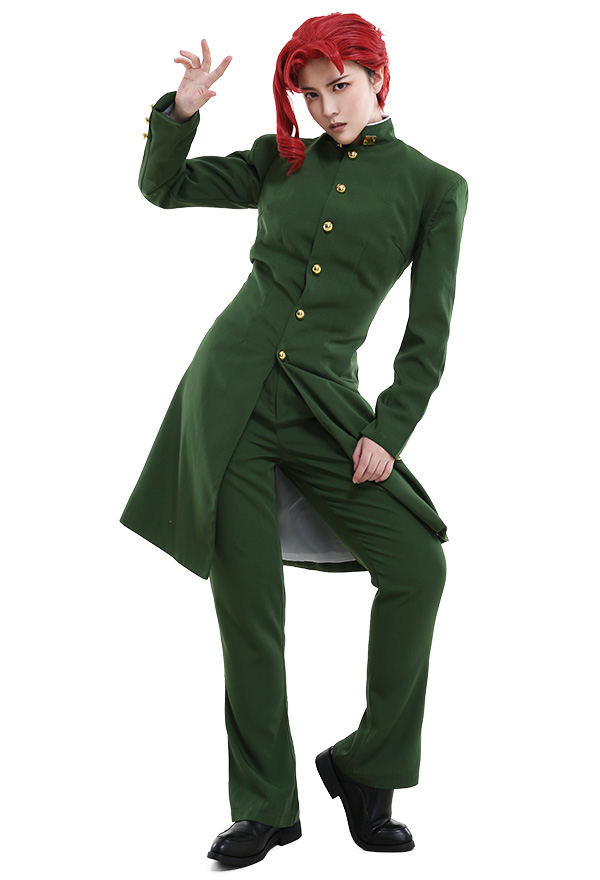 JJBA Noriaki Kakioin Cosplay Costume Outfit Suit