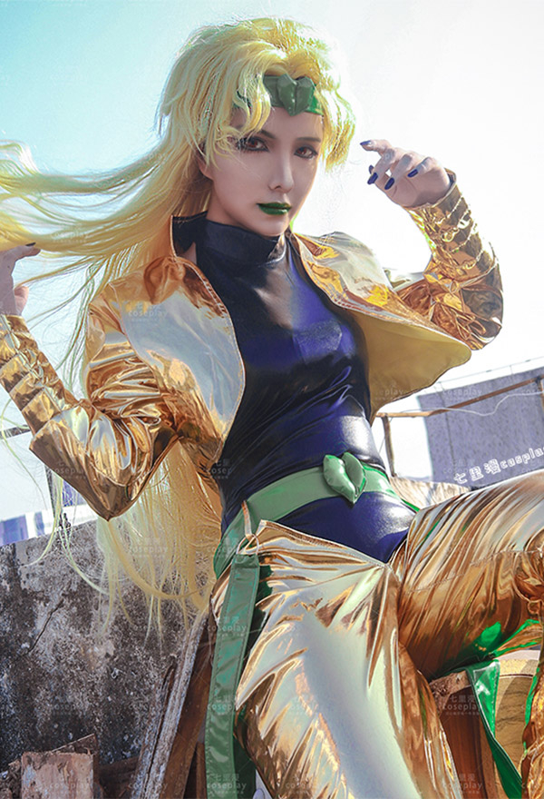 JoJos Costume de Cosplay Dio Bulando Femmes Tenue Ensemble