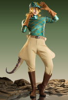 Premium Edition Comic-style JJBA 7 SBR Diego Dio Brando Cosplay Costume Top Pants with Hat and Tail