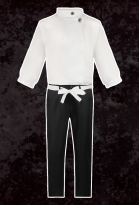 Jujitsu Fight Okkotsu Yuta Cosplay Costume Jacket and Trousers with Belt
