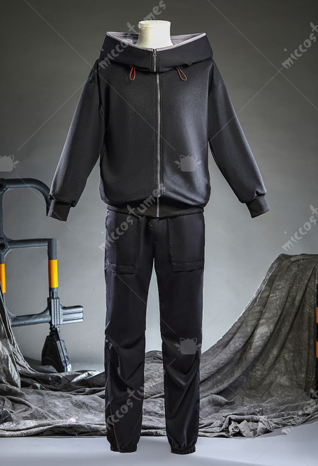 Jujitsu Fight Season 3 Itadori Yuji Cosplay Costume Hoodie Top and Pants with Socks