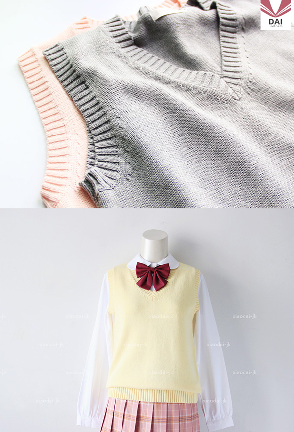 Japanese school outlet uniform sweater