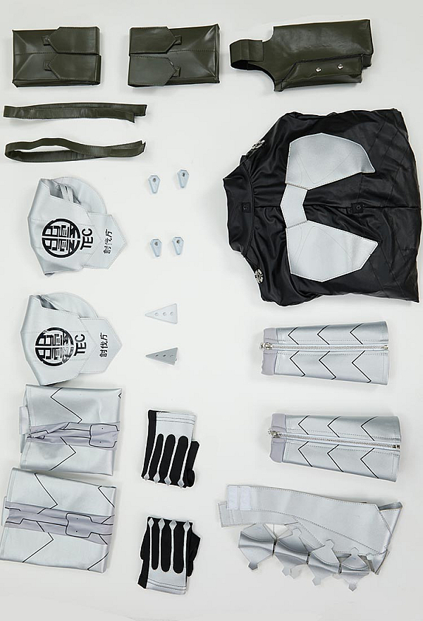 Monster No.8 Mina Jumpsuit and Gloves Costume - Anime Cosplay