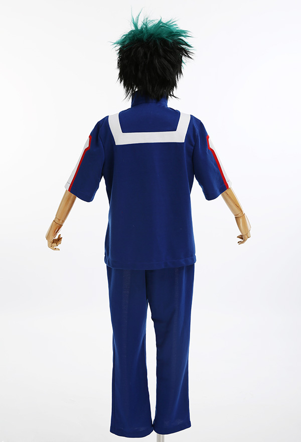 My Hero Academia Cosplay U.A High Todoroki Deku Bakugou Costume de Gym Vêtement de Sport pour Enfant