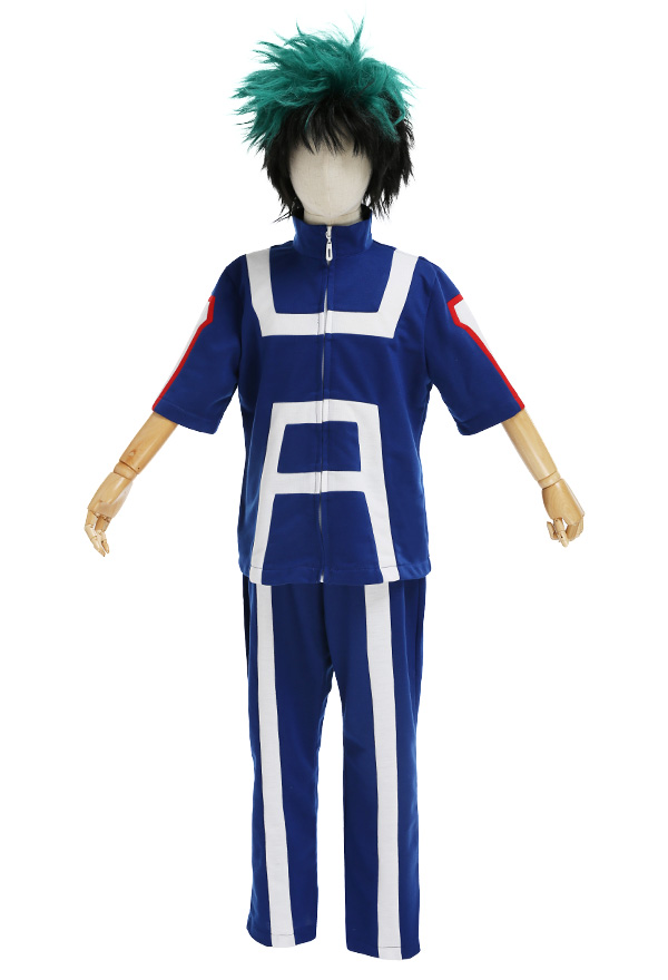 Kids Girls MHA Deku Bakugou Todoroki U.A High Gym Suit Uniform Cosplay Costume Sportswear Sports Outfit