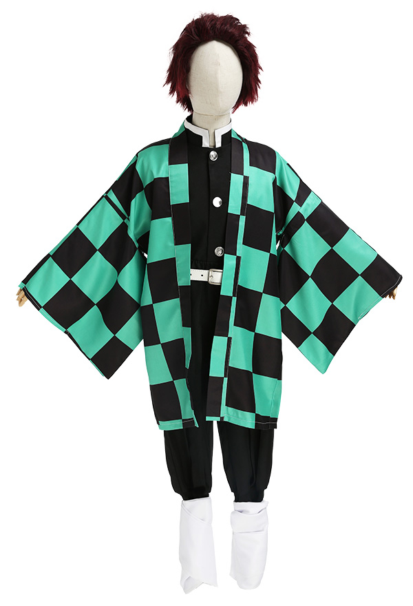 鬼滅之刃炭治郎cos服兒童款鬼殺隊cosplay童裝