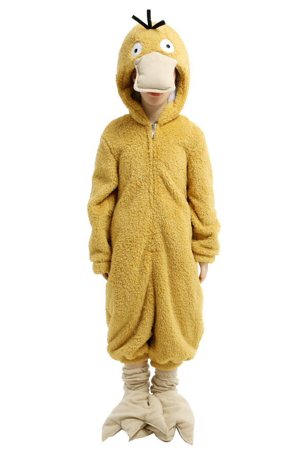 Combinaison Pyjama Psyduck Automne Hiver pour Enfant Halloween Partie