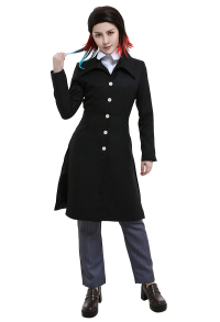 KNY Demon Fighter Enmu Dream Demon Lower Rank One Cosplay Costume