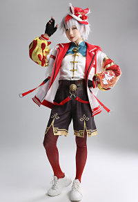 Honor of Kings Sun Bin Cosplay Costume Tiger God Ji Skin Yin Hu Spread Wings Sun Bin Costume