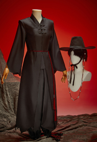 Kpop Slayer The Boys Cosplay Costume Lining and Trousers with Jacket and Hat