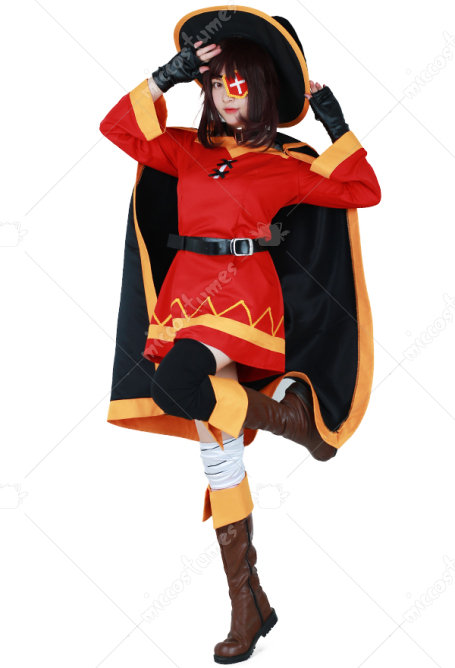 A Fantasy World God’s Blessing On This Wonderful World Megumin Cosplay Costume