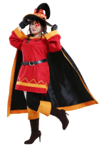 Plus Size A Fantasy World Gods Blessing On This Wonderful World Megumin Cosplay Costume