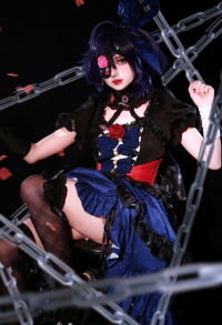 Love, Chunibyo & Other Delusions Takanashi Rikka Cosplay Costume Gohtic Lolita Dress Set