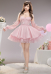 Love and deepspace MC Cosplay Costume Rippling Dream Dress with Sleeves and Necklace