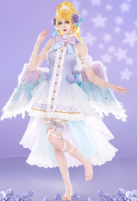Lovelive Ayase Eli Cosplay Costume Dress with Bracelet and Hairband