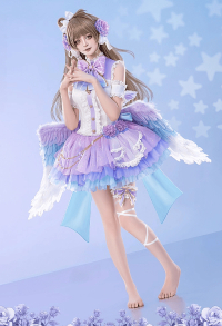 Lovelive Kotori Minami Cosplay Costume Top and Skirt with Bow Tie